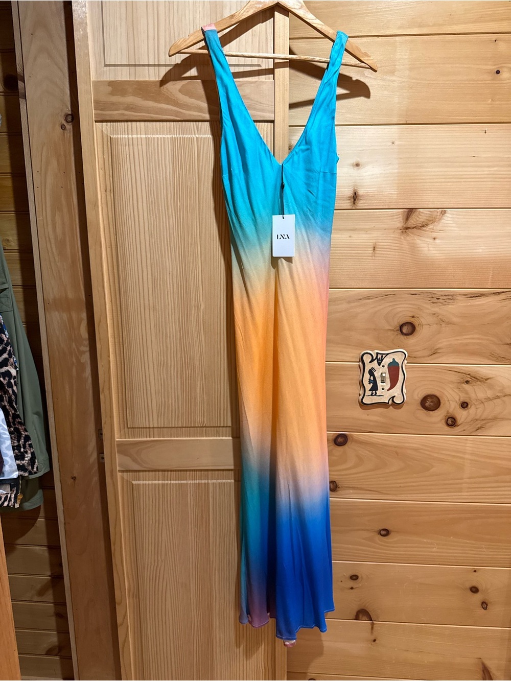 Ombre Blue-Orange dress